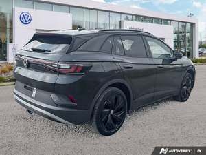 Véhicule électrique d'occasion noir 2023 pour ID.4 Pro S AWD, conduite à gauche, jantes en alliage, sièges en cuir, système de navigation, démarrage à distance - Product Image 4