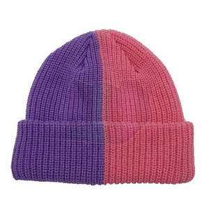 หมวกบีนนี่ผ้าทั่วไปคุณภาพสูงน้ำหนักเบาอบอุ่นสำหรับกิจกรรมกลางแจ้ง หมวกไหมพรมฤดูหนาวแบบยูนิเซ็กซ์ สวมใส่สบายและทันสมัย - Product Image 6