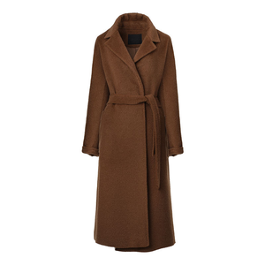 Nuevo Abrigo Largo de Lana para Mujer, Estilo Coreano, Color Sólido, Otoño Invierno 2026, Forro de Seda - Product Image 3