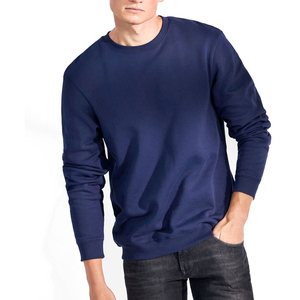 OEM 100% Cotton Men's Crewneck <b>Fleece</b> <b>Sweater</b> Oversized Embroidered Pullover 350gsm for Winter - Product Image 6