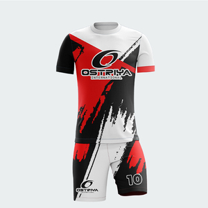 Uniforme Deportivo de Fútbol al por Mayor de Alta Calidad, Transpirable, Estampado, Cómodo y de Secado Rápido, Camiseta de Fútbol Personalizada - Product Image 4