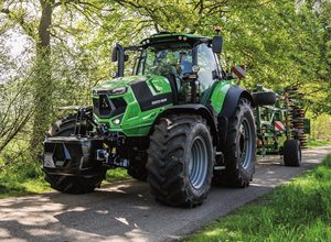 รถแทรกเตอร์ดีเซล Deutz-Fahr 6215 TTV 4WD ประสิทธิภาพสูง เครื่องยนต์ YTO 90 แรงม้า สตาร์ทไฟฟ้า ปั๊ม รับประกัน 5 ปี ขายเครื่องจักรกลการเกษตร - Product Image 5