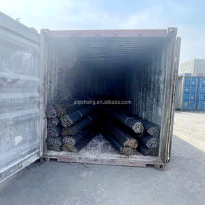 Barre ronde en acier au carbone déformé à nervures laminées à chaud pour la construction, ASTM A615 Gr 40 60 A53 HRB400 B500b - Product Image 6