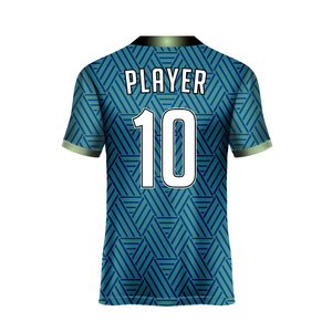 ผู้ผลิตเสื้อฟุตบอลแบบกำหนดเองคุณภาพพรีเมียมสำหรับงานพิมพ์ร้อนด้วยไวนิล เนื้อผ้าบางเบา ระบายเหงื่อได้ดี ชุดทีมฟุตบอลแบบขายส่ง - Product Image 4