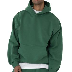 2025 vente chaude Style de rue personnalisé surdimensionné hommes sweats à capuche blanc plaine en vrac hiver hommes sweat pull bases à capuche - Product Image 3