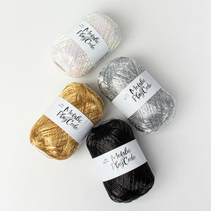 Metallic Play Code (70g) Hilo de ganchillo Poliéster Alta CALIDAD DE Corea - Product Image 3