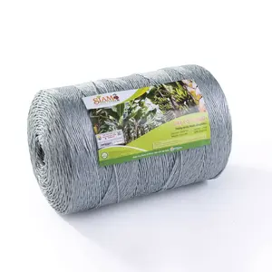 Hoge Sterktegraad Pe/Pp/Polyester/Nylon Plastic Twisted/Gevlochten Multi-Filament Touw/Balenpers/verpakking Lijn/Draad/Visnet Twine