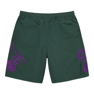 Short de sport en nylon de qualité supérieure pour hommes Short de sport unisexe brillant avec logo et design personnalisés - Product Image 2