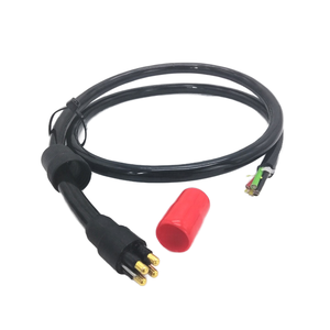 IP69K Chống nước dòng điện cao 25A HPBH4F HPIL4M Subconn Đầu nối ướt dưới nước Cáp ROV Đầu cắm nam kín nước 4Pin Đồng - Product Image 1