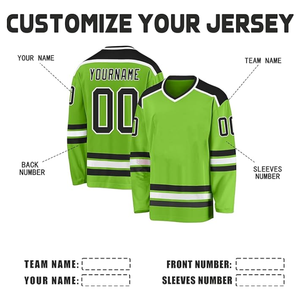 เสื้อเจอร์ซีย์ทีมฮ็อกกี้น้ำแข็งเสื้อฮ็อกกี้น้ำแข็งสำหรับผู้ใหญ่ดีไซน์ตามสั่ง - Product Image 3