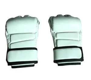 Gants d'entraînement en cuir personnalisés de haute qualité pour adultes, pour MMA, boxe, fabricant en gros, poignées de main, arts martiaux, gants de MMA - Product Image 1