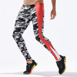 Ensemble d'entraînement pour homme, chemise et pantalon de Compression, haut à manches longues, collant de sport - Product Image 2