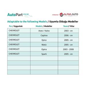 Clips para Panel de Parachoques para Chevrolet Aveo Captiva Epica Matiz Optra Spark - 100 Piezas - Product Image 5