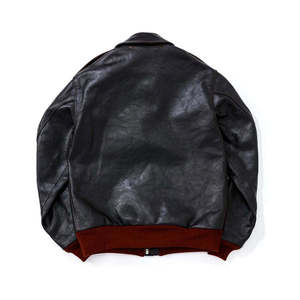Blouson de motard en cuir véritable pour homme, col montant, fermeture éclair, coupe classique, vêtement d'extérieur d'hiver, streetwear décontracté - Product Image 2