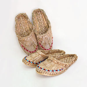Various design breathable water hyacinth <b>slipper</b> sandals manufacturer price sandal <b>slippers</b> - Product Image 2