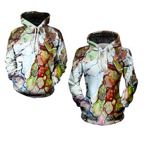 Fabricantes de ropa de hombre personalizado logotipo en relieve 3D Puff impresión en relieve de gran tamaño pulóver 500G sudaderas con capucha - Product Image 6