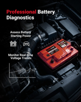Escáner OBD2 GOOLOO DS600 para Cuidado del Automóvil, Herramienta de Diagnóstico de 9 Funciones y 4 Sistemas para Autos, Camiones y Motocicletas de 12V