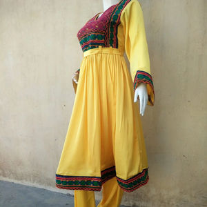ชุดเดรส Afghan kuchi แฟชั่นชนเผ่ามาใหม่ชุดเดรสแขนยาวสำหรับสตรีใส่ไปงานปาร์ตี้ - Product Image 1