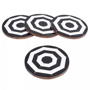 Posavasos con incrustaciones de resina clásicos hechos a mano, alfombrilla de cocina y alfombrilla para tazas/almohadilla, posavasos decorativos con incrustaciones de resina, características hechas a mano - Product Image 6