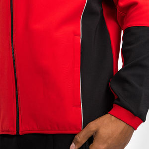 Venta caliente carreras Softshell chaqueta para hombre y mujer motocicleta 100% poliéster personalizado carreras ropa deportiva al por mayor sólido Softshell - Product Image 3