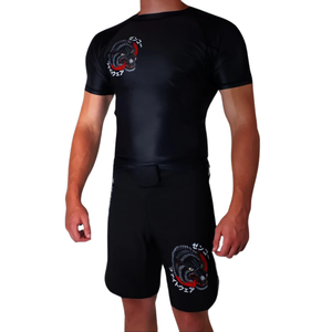 Fight <b>Shorts</b> Black and Customized Bjj No Gi <b>Shorts</b> <b>MMA</b> Non Elastic <b>Shorts</b> Top Quality Custom Made Men Full Sublimation Fighting - Product Image 5