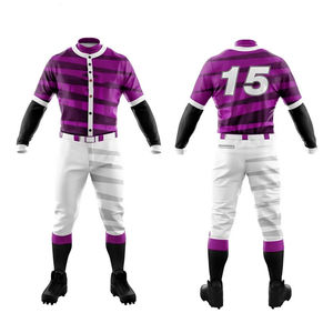 Uniforme de baseball pour hommes de la meilleure conception, entièrement sur mesure, vêtements d'équipe de sport légers, ensembles de style unique Caractéristique respirante - Product Image 4