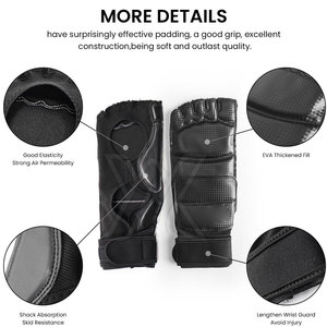 Guantes de Taekwondo de Cuero Ecológicos de Alta Calidad, Personalizables, Impermeables y Ligeros, para Artes Marciales - Product Image 3