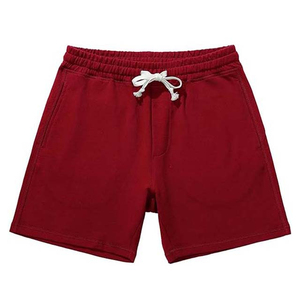 กางเกงขาสั้นผ้าฝ้ายเอวสูงสำหรับผู้ชายกางเกงขาสั้นระบายอากาศได้ดี - Product Image 4