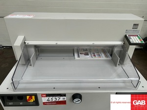 Guillotina Ideal 6550-95 en excelentes condiciones a la venta - Máquinas de cortar papel - Fabricada en Alemania - Product Image 4