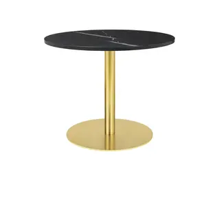 India handicraft and Marble Brass table and Coffee Gold Granite Bar Base Cafe Marble living room and hot sale
