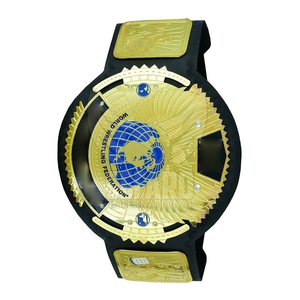 Service OEM, ceintures de championnat écologiques, fabrication en usine, ceintures de championnat en cuir - Product Image 2