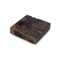 Nouvel arrivage UNIQUE DESGINES ASHTARY Cendrier en résine époxy et bois au design moderne Joint Logo de couleur personnalisé Portable intérieur et extérieur