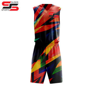Conjunto de uniforme de baloncesto sin mangas hecho a medida ropa deportiva para hombre impresión por sublimación servicios OEM diseño personalizado - Product Image 5
