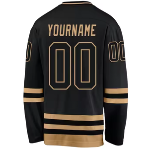 Camisetas de Hockey sobre Hielo Personalizadas con Logotipo, OEM, ODM, Transpirables, Sublimadas, 100% Poliéster, Diseño de Equipo Hecho a Medida - Product Image 2