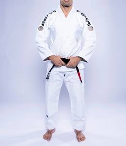 Uniforme de karaté blanc de haute qualité pour bébés et tout-petits, confortable, BJJ, Taekwondo, Jiu Jitsu, GIs, vêtements d'arts martiaux personnalisés, extensible - Product Image 5