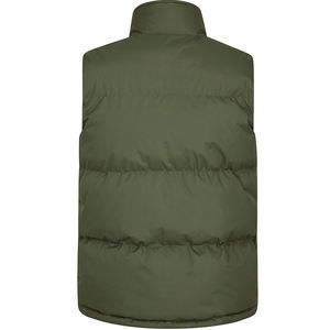 Gilet matelassé d'hiver pour hommes isolé résistant à l'eau coupe-vent fermeture éclair léger sans manches travail pêche randonnée - Product Image 4