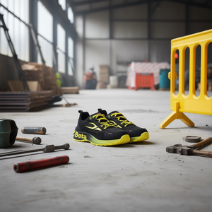 Scarpe Antinfortunistiche RENEGADE con Tessuto Intrecciato Resistente e Traspirante, Dettagli Gialli - Product Image 3