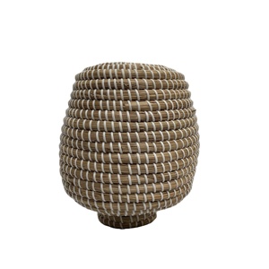 High Quality Handmade Seagrass Storage <b>Basket</b> for Clothing, Kitchen, <b>Laundry</b>, Handwoven In Vietnam For Wholesale Nhat Minh MS203 - Product Image 1