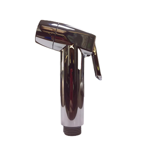2-<strong>Function</strong> Chrome <strong>ABS</strong> Shattaf - Single Hole <strong>Bidet</strong> <strong>Sprayer</strong> with Gray Face - Product Image 1
