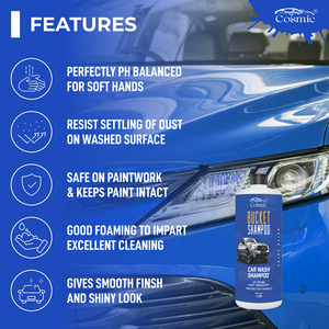 Shampoo pour voiture en seau de 1 litre le plus vendu pour le nettoyage des véhicules, mousse abondante et brillance longue durée, disponible en gros dans le monde entier - Product Image 4