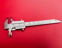 Instrument de mesure endodontique personnalisé Jauge d'étrier de Boley dentaire en acier inoxydable Jauge dentaire en acier allemand