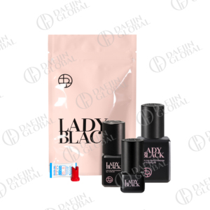Daejin Global Lady Black Eyelash Extension Glue 5g 10g Séchage le plus rapide Noir foncé Cils les plus forts pour l'adhésif de faux cils - Product Image 2