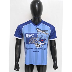 Venta al por mayor 100% poliéster fútbol Jersey Streetwear entrenamiento deportivo personalizado fútbol traje Vintage ropa fútbol Polo camisa - Product Image 1