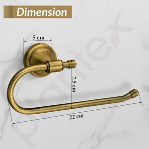 Niko Modern Stainless Steel 304 Grade <b>Bathroom</b> Accessories Napkin <b>Holder</b>/<b>Towel</b> Hanger/<b>Towel</b> Ring for Kitchen Sleek Design - Product Image 5