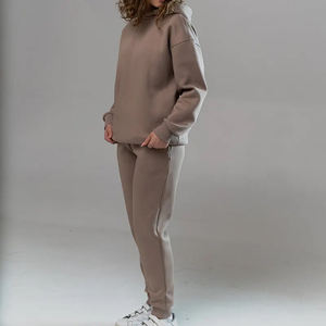 Conjunto Deportivo de Dos Piezas para Gimnasio, Unisex, Talla Grande, de Lujo, Ligero, Cortavientos, de 400 g/m², con Cuello Redondo y Manga Larga - Product Image 2