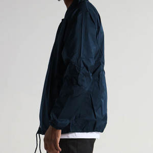 Stylish Plain Men <b>Coaches</b> Jackets With Custom Logo Printing And Embroidery Lightweight Windproof Men Winter <b>Coaches</b> Jacket - Product Image 3