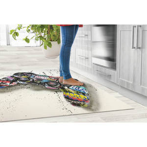 Alfombra Estampada con Diseño de Consola de Videojuegos - Decoración Urbana para Sala de Juegos, Alfombra de Chenilla - Product Image 2