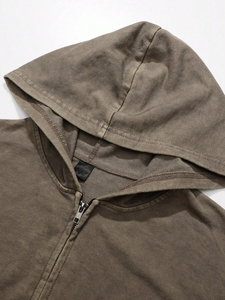 Sudadera con Capucha Vintage Personalizable para Hombre, 100% Algodón, Corte Regular, Felpa de Alta Calidad, Transpirable, Ecológica, 370g, Otoño, Personalizada - Product Image 3