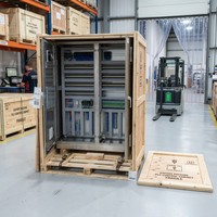 Ensemble complet de coffret de commande électrique PLC, panneau de commande assemblé, protection IP55, communication Ethernet pour l'industrie