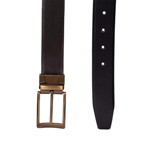 Cinturón de Vestir Casual de Cuero Genuino para Hombre con Diseños Clásicos de Moda, Hebilla de Aleación, Calidad Premium - Product Image 5